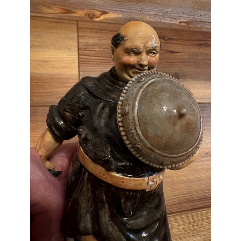 Royal Doulton Friar Tuck Figurine HN 2143 Vintage 1953 Porcelain Monk Warrior